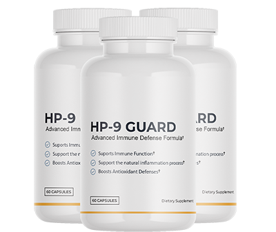 HP9 Guard Supplement Bottles